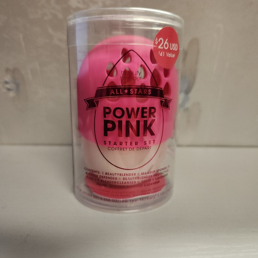 beautyblender ALL STARS POWER PINK‎ Starter Set Limited Edition NEW
